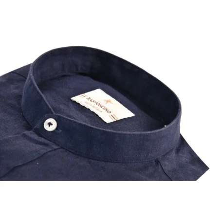 CAMICIA IN LINO BASTONCINO B050.COREANO 23