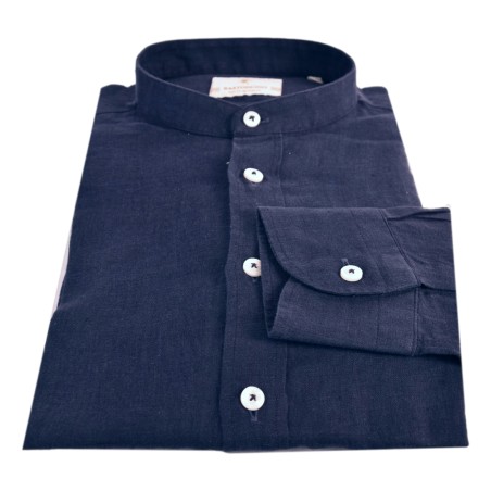 CAMICIA IN LINO BASTONCINO B050.COREANO 23