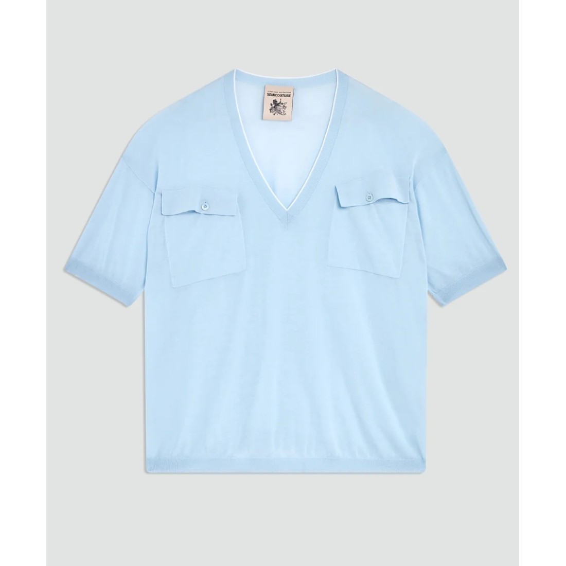 MAGLIA SOLEDAD SEMICOUTURE S5SB05 L88-0