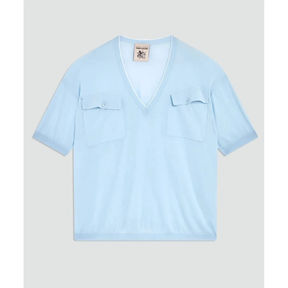 MAGLIA SOLEDAD SEMICOUTURE S5SB05 L88-0