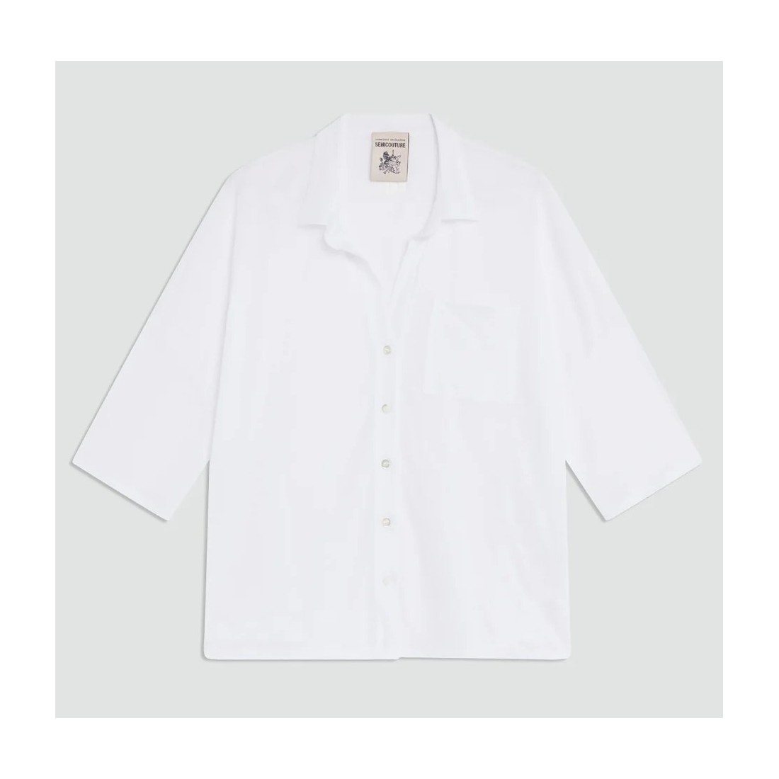 POLO CAMILLE SEMICOUTURE S5SJ14 A01-0