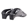 CIABATTA NODO IN NAPPA POEVE 30MM71 NERO