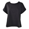 T-SHIRT SOLOTRE M1D0125 NERO