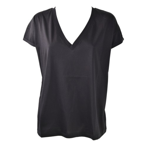 T-SHIRT SOLOTRE M1D0167 NERO