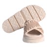 CRISS-CROSS SANDAL PAILETTES MOU MU.SW461007G NAT