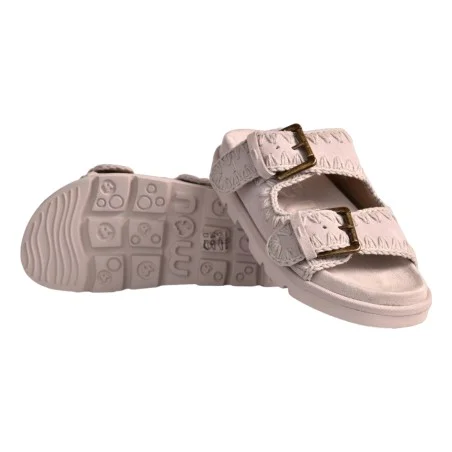 LOW BIO SANDAL TWO BUCKLES MOU MU.SW631000A CHLK