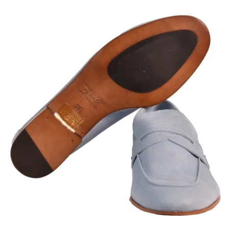 MOCASSINO DANA VELOUR LA PARIGINA DANAVELOUR CIELO