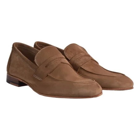MOCASSINO DANA LA PARIGINA DANAVELOUR TAUPE