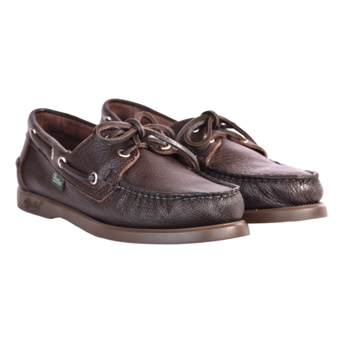 MOCASSINO BARTH MARINE DEERLEATHER PARABOOT 190855 MARRON