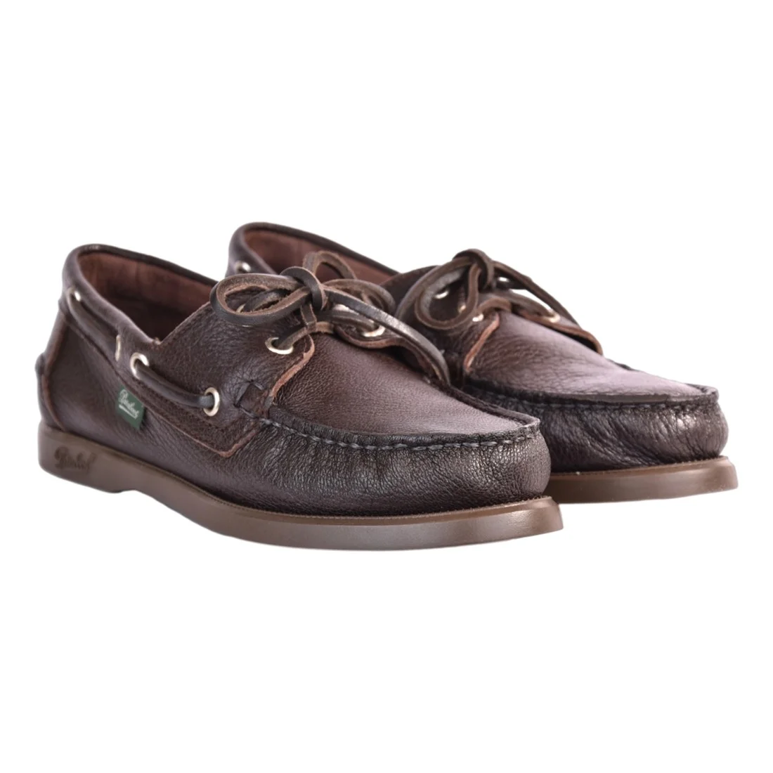 MOCASSINO BARTH MARINE DEERLEATHER PARABOOT 190855 MARRON