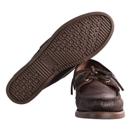 MOCASSINO BARTH MARINE DEERLEATHER PARABOOT 190855 MARRON