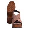 SANDALO ZOCCOLO INCROCIO J.O.LUXURY STYLE 2471 T.MORO