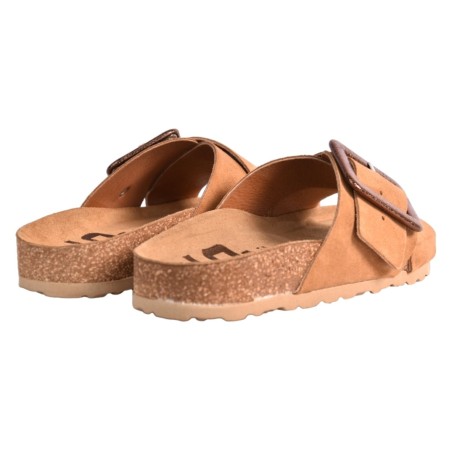 CIABATTA INCROCIO C/FIBBIA J.O.LUXURY STYLE 6166 CUOIO/BRONZO