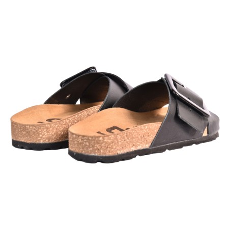 CIABATTA INCROCIO C/FIBBIA J.O.LUXURY STYLE 6166 NERO/NERO