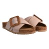 CIABATTA INCROCIO C/FIBBIA J.O.LUXURY STYLE 6166 NUDE/CUOIO
