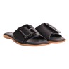 CIABATTA PELLE C/FIBBIA VERNICE J.O.LUXURY STYLE 6208 NERO