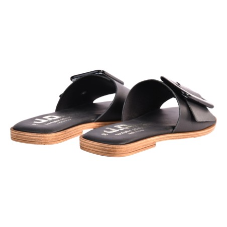 CIABATTA PELLE C/FIBBIA VERNICE J.O.LUXURY STYLE 6208 NERO