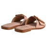 CIABATTA CAMOSCIO FIBBIA J.O.LUXURY STYLE 6208 NUDE/CUOIO