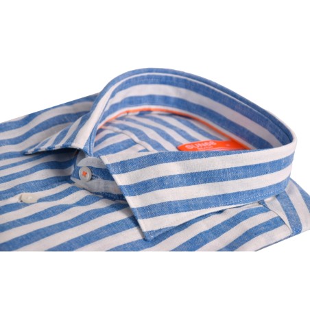 SHIRT FANCY STRIPE BEACH SUN68 S35122 1201
