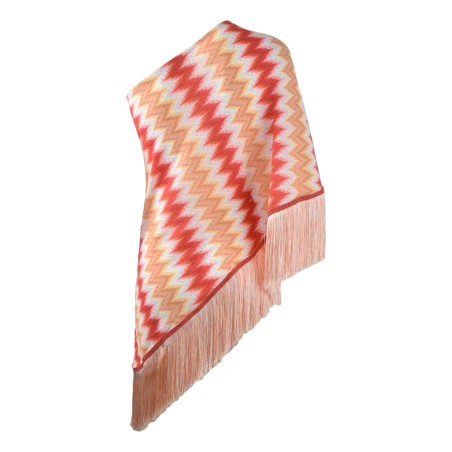 PONCHO CON FRANGE PHO FIRENZE 4321010 GOLDEN