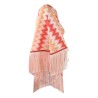 PONCHO CON FRANGE PHO FIRENZE 4321010 GOLDEN
