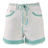 SHORTS DENIM C/CINTURA PHO FIRENZE 5421031 MINT