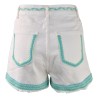 SHORTS DENIM C/CINTURA PHO FIRENZE 5421031 MINT