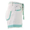 SHORTS DENIM C/CINTURA PHO FIRENZE 5421031 MINT