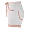 SHORTS DENIM C/CINTURA PHO FIRENZE 5421031 PEACH