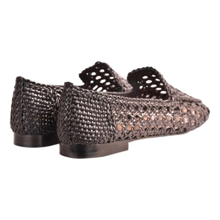 MOCASSINO TRAFORATO LA PARIGINA B3618INT-SF BLACK