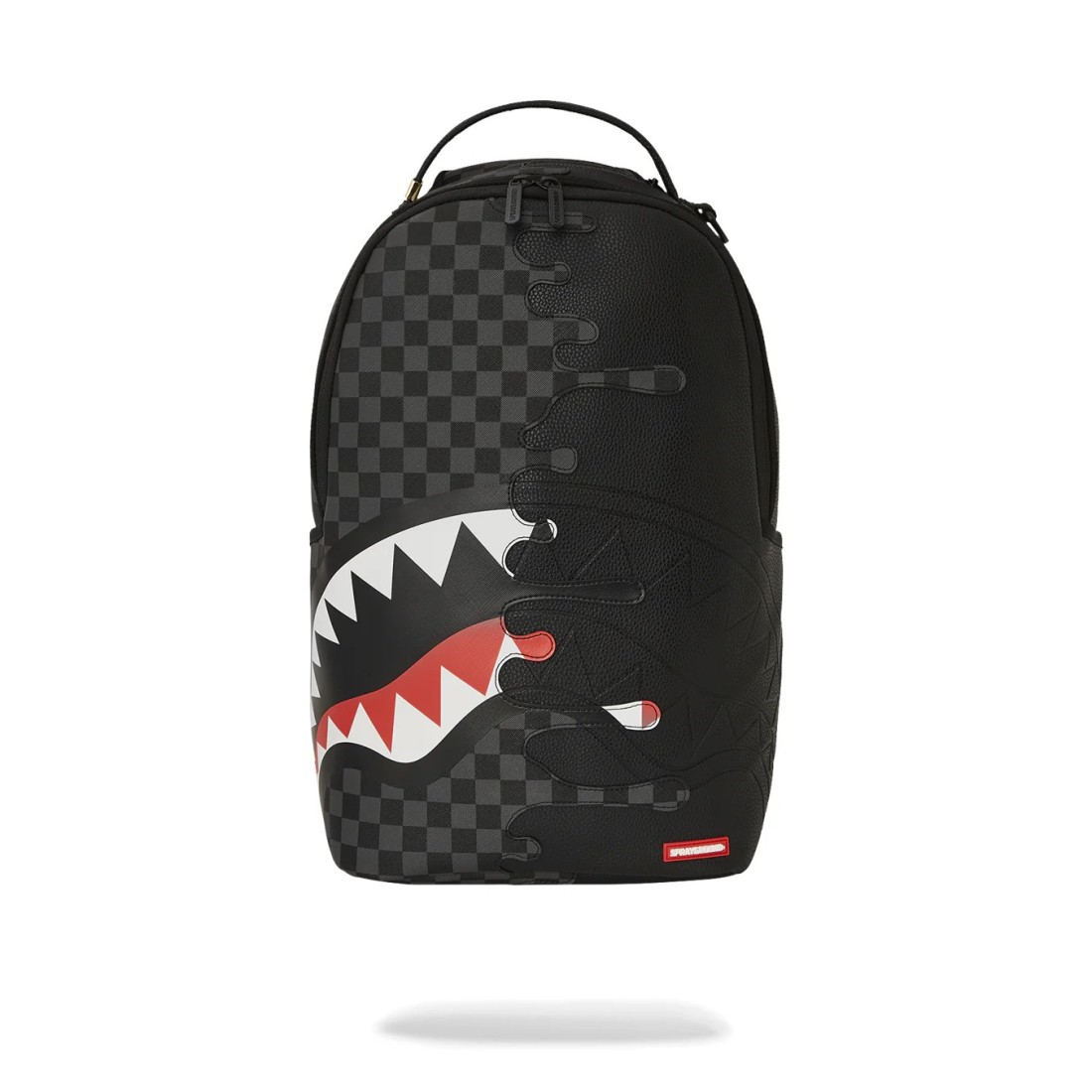 UNFINISHED SHARK BACKPACK SPRAYGROUND 910B7304NSZ GREY