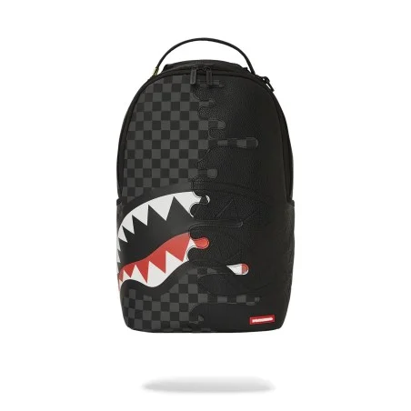 UNFINISHED SHARK BACKPACK SPRAYGROUND 910B7304NSZ GREY