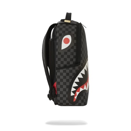 UNFINISHED SHARK BACKPACK SPRAYGROUND 910B7304NSZ GREY