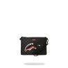 UNFINISHED SHARK POUCHETTE SPRAYGROUND 910B7479NSZ GREY