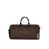 PEEKING CHARACTER CHECK DUFFEL SPRAYGROUND 910D7506NSZ BROWN