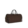 PEEKING CHARACTER CHECK DUFFEL SPRAYGROUND 910D7506NSZ BROWN