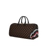 PEEKING CHARACTER CHECK DUFFEL SPRAYGROUND 910D7506NSZ BROWN