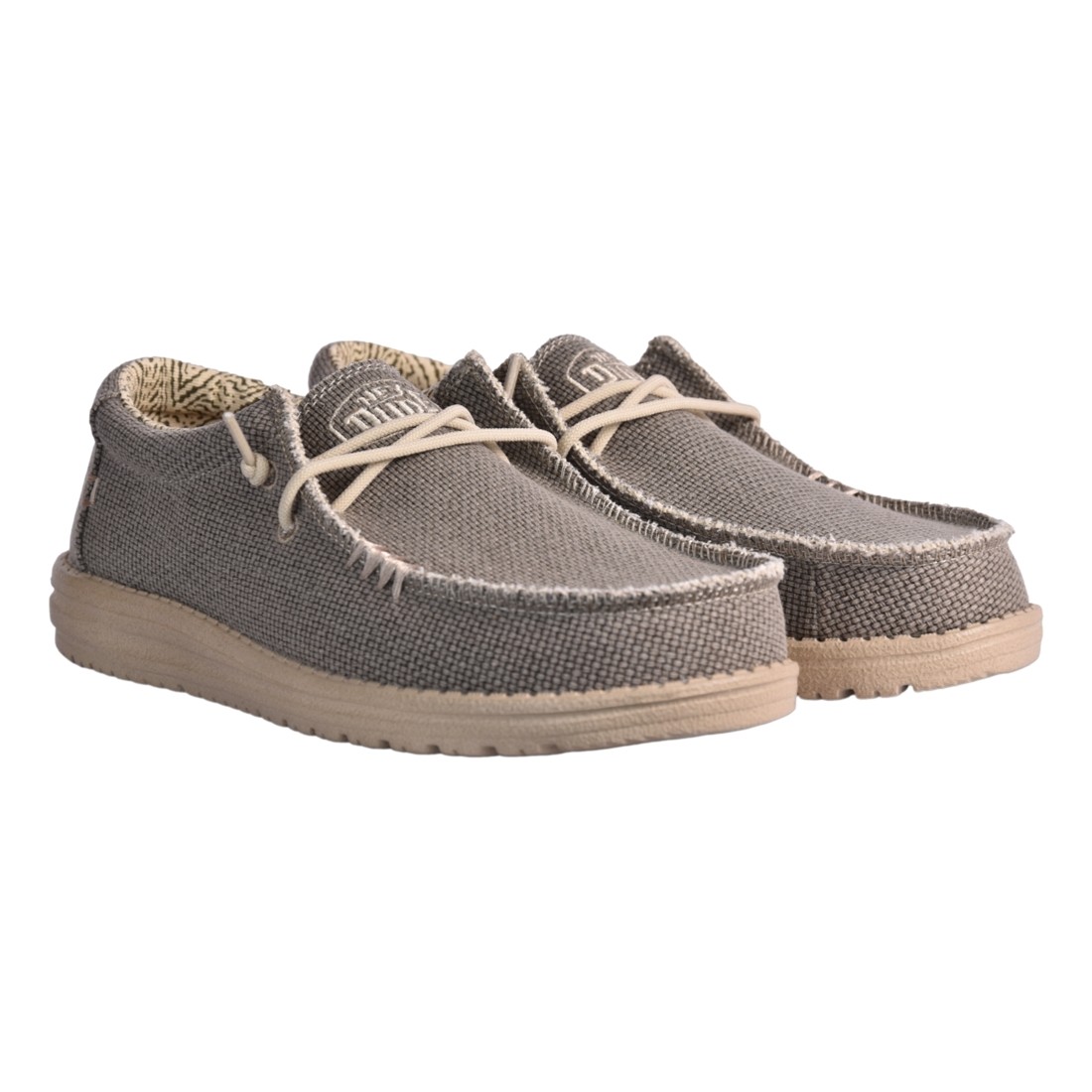 MOCASSINO WALLY BRAIDED HEY DUDE HD.40003 ARMY