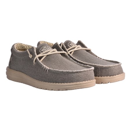 MOCASSINO WALLY BRAIDED HEY DUDE HD.40003 ARMY