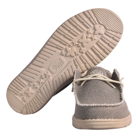 MOCASSINO WALLY BRAIDED HEY DUDE HD.40003 ARMY