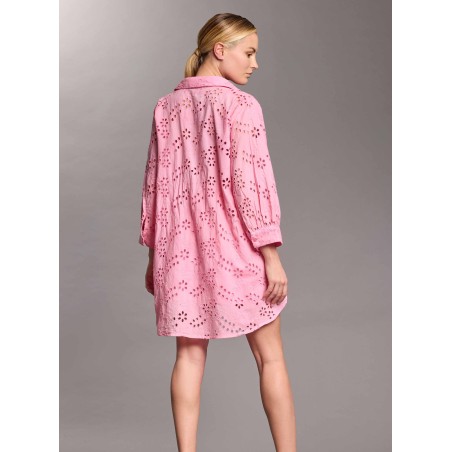 PALOMA MAXI CAMICIA VACANZE ITALIANE 018 ROSA