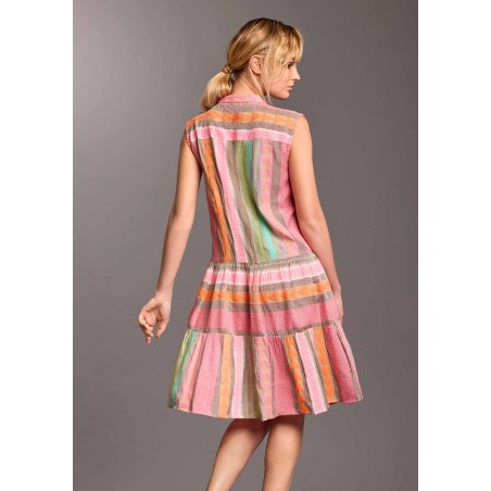 ELSA ABITO CORTO S/MANICHE VACANZE ITALIANE 032 MULTICOLOR