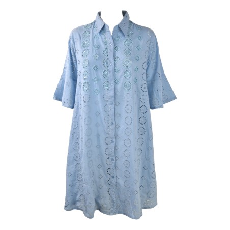 ROMINA SHIRT MANICA 3/4 ICONIQUE 006 LIGHTBLU