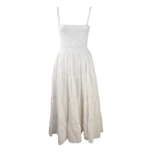 CLOTILDE MAXI ABITO ICONIQUE 007 BIANCO