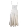 CLOTILDE MAXI ABITO ICONIQUE 007 BIANCO