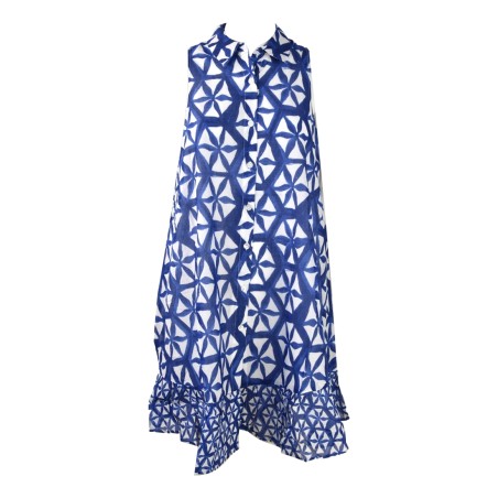 TABITA ABITO CAMICIA S/MANICHE ICONIQUE 085 ROYAL