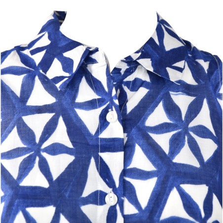 TABITA ABITO CAMICIA S/MANICHE ICONIQUE 085 ROYAL