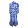 ITACA MAXI ABITO MANICA 3/4 ICONIQUE 089 ROYAL