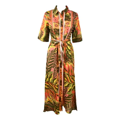 EMMA MAXI ABITO CAMICIA ICONIQUE 100 MULTI