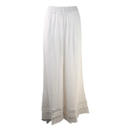 PANTALONE PALAZZO ICONIQUE 113 BIANCO